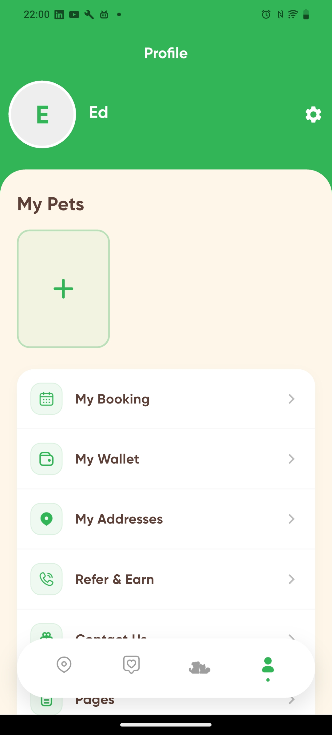 PawsRoam development process — Figma and architecture