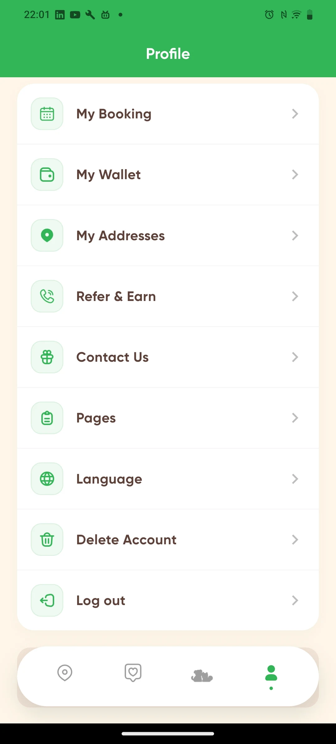 PawsRoam build — Firebase integration